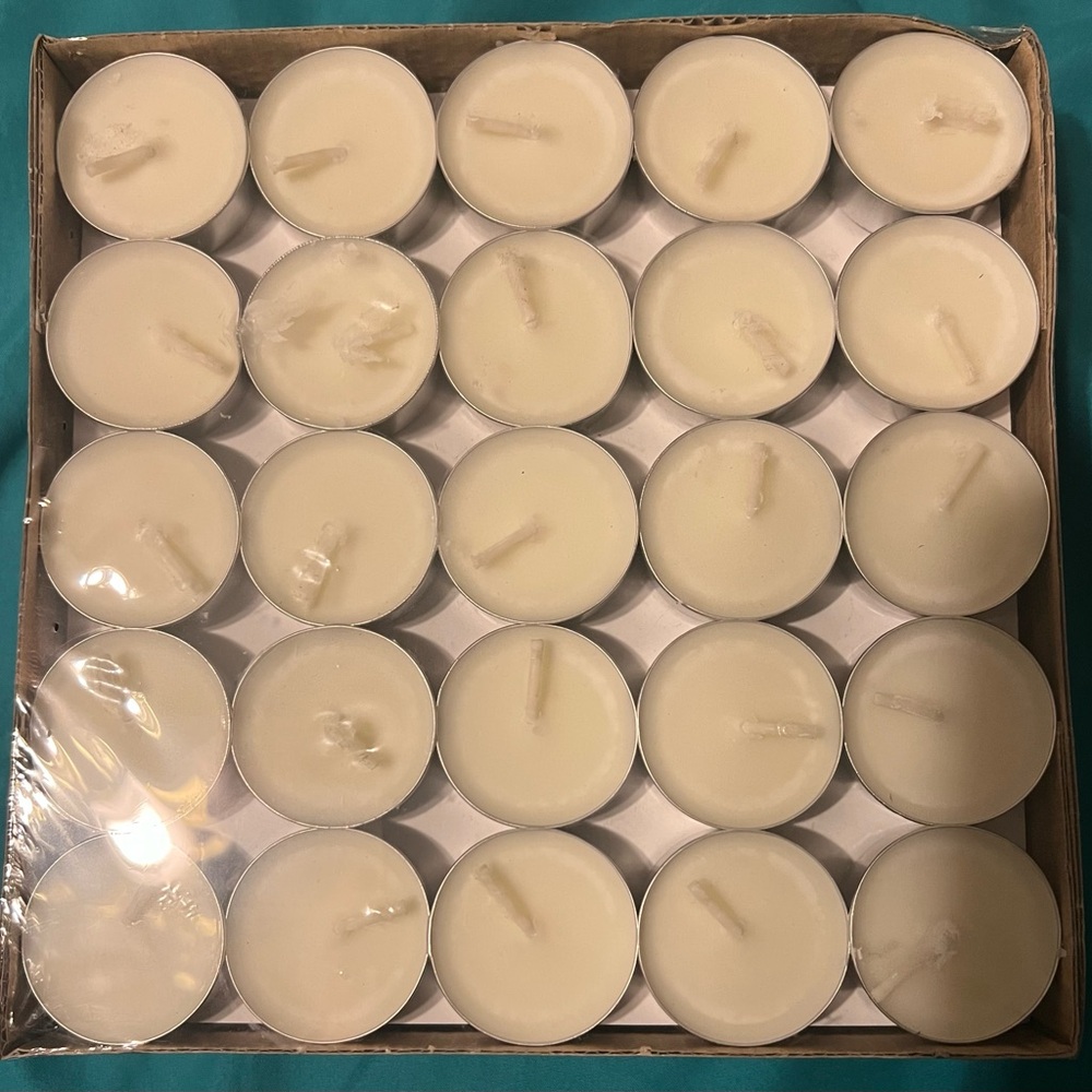 Amari tea light candles 100 count